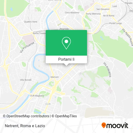Mappa Netrent