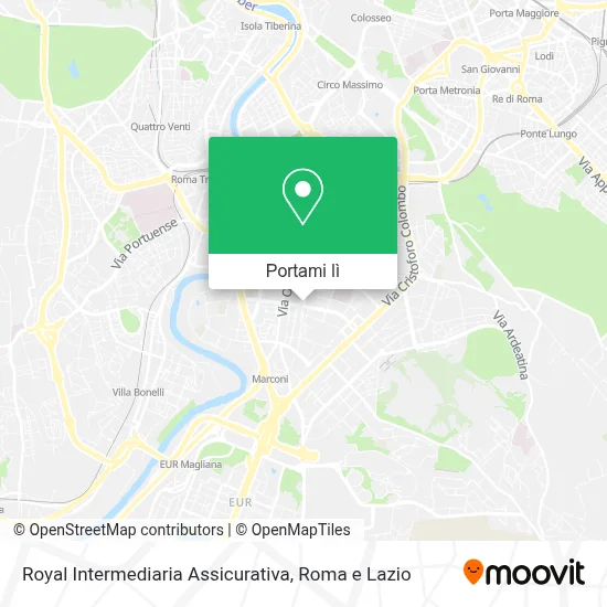 Mappa Royal Intermediaria Assicurativa