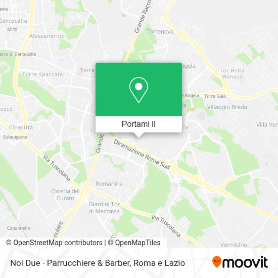 Mappa Noi Due - Parrucchiere & Barber