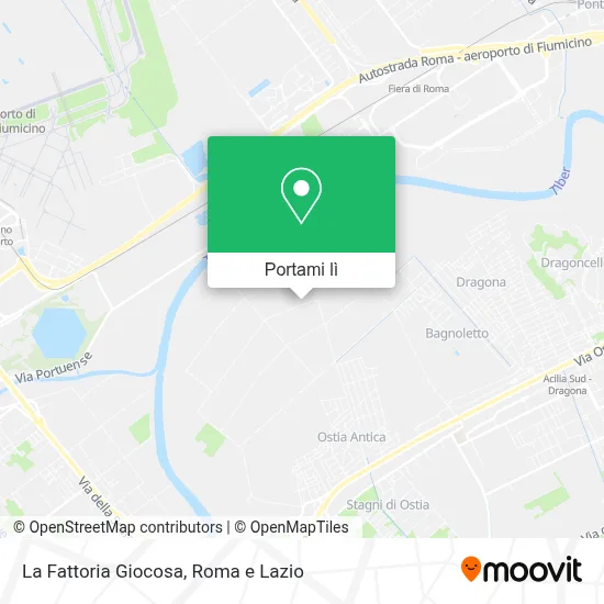 Mappa La Fattoria Giocosa