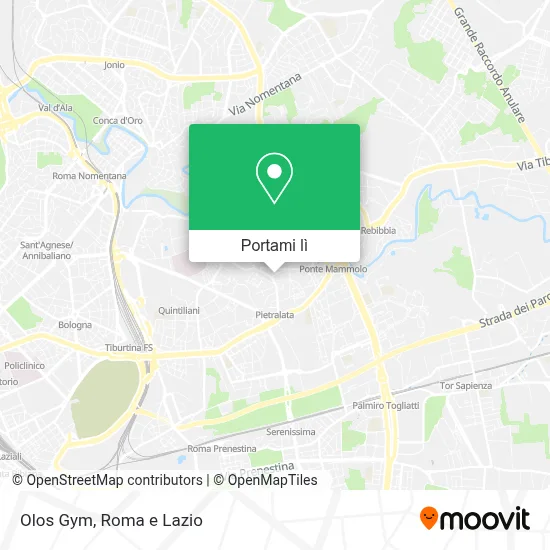 Mappa Olos Gym