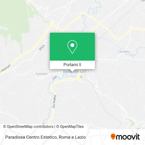 Mappa Paradisea Centro Estetico