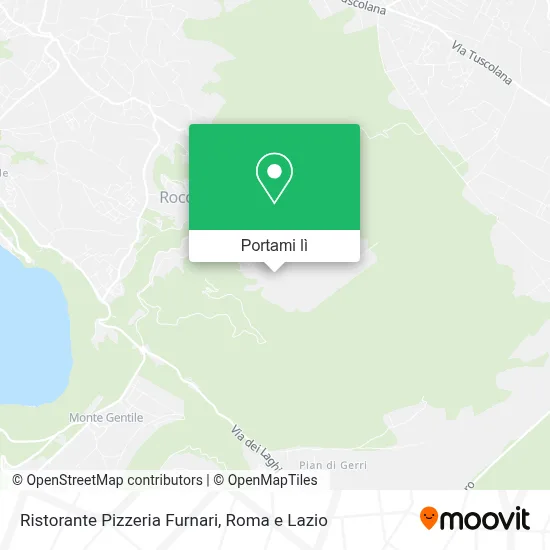 Mappa Ristorante Pizzeria Furnari