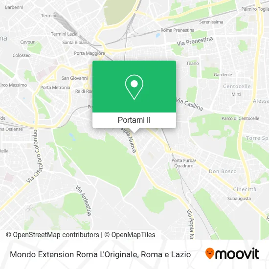Mappa Mondo Extension Roma L'Originale