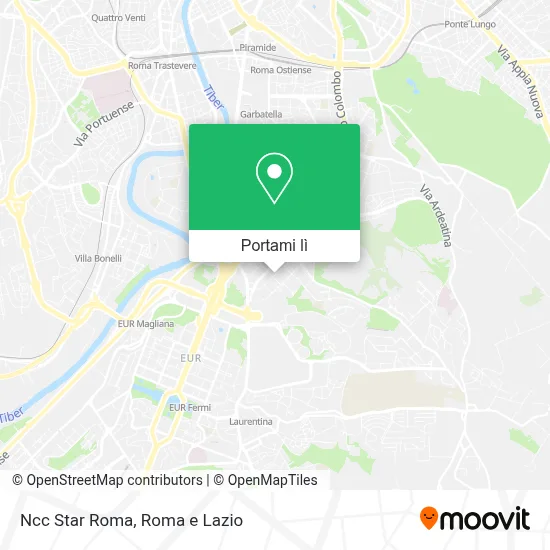 Mappa Ncc Star Roma