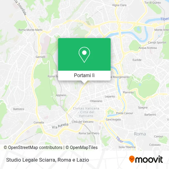 Mappa Studio Legale Sciarra