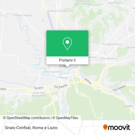 Mappa Snals-Confsal