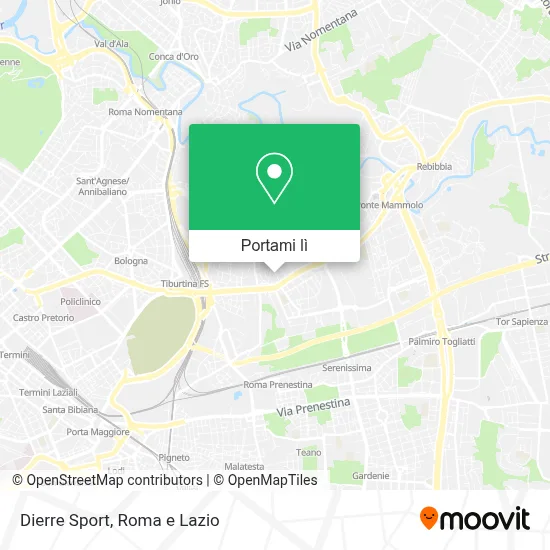Mappa Dierre Sport