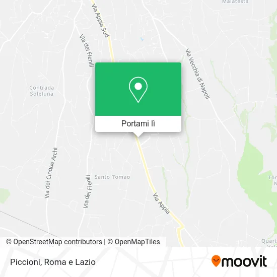 Mappa Piccioni