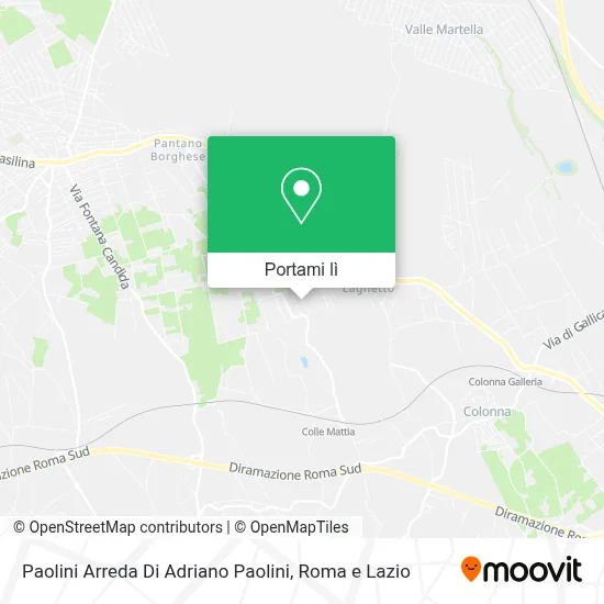 Mappa Paolini Arreda Di Adriano Paolini