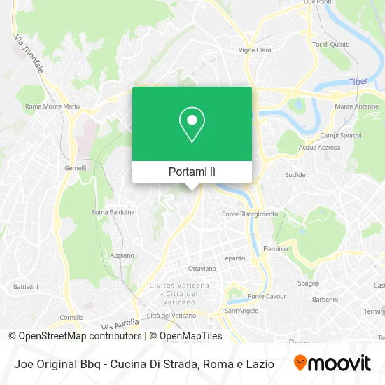 Mappa Joe Original Bbq - Cucina Di Strada