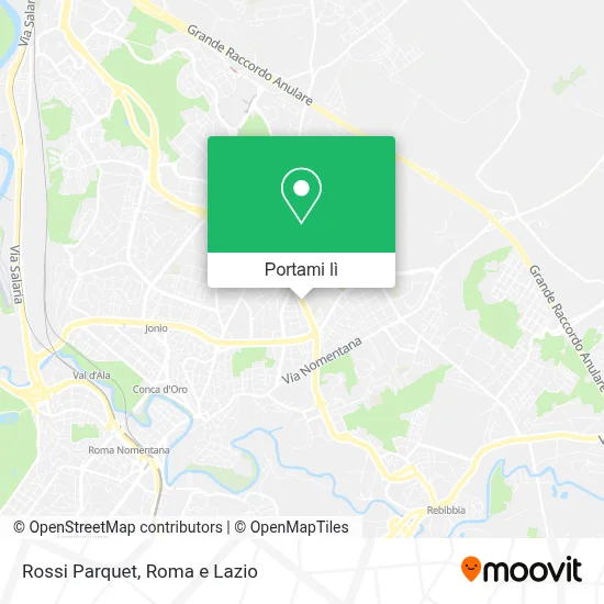 Mappa Rossi Parquet