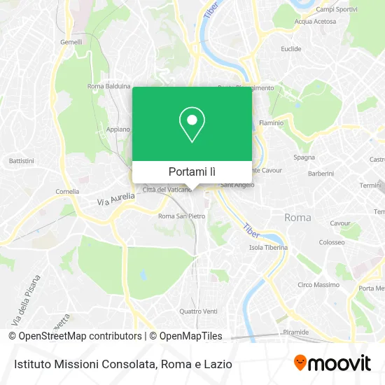 Mappa Istituto Missioni Consolata