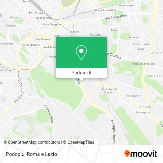 Mappa Podopiu
