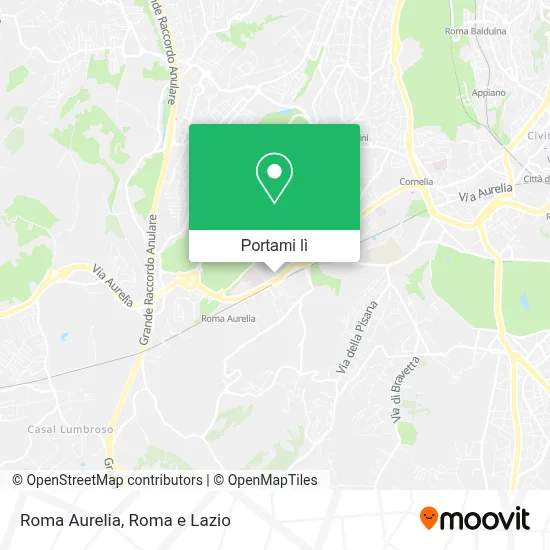 Mappa Roma Aurelia