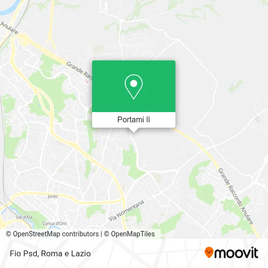 Mappa Fio Psd