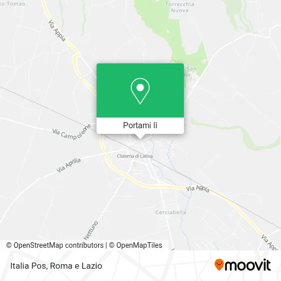 Mappa Italia Pos