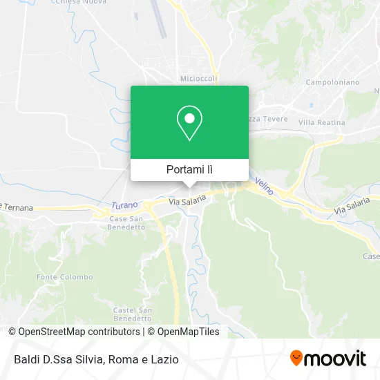 Mappa Baldi D.Ssa Silvia