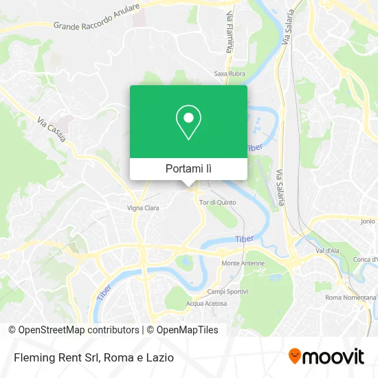 Mappa Fleming Rent Srl