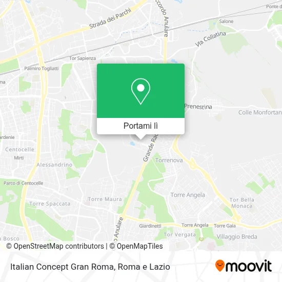 Mappa Italian Concept Gran Roma