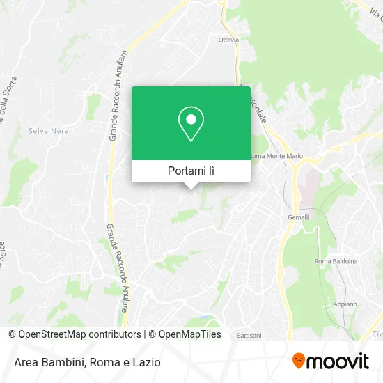 Mappa Area Bambini