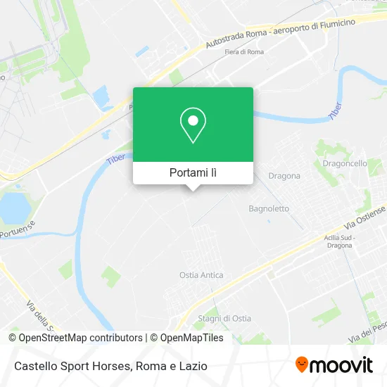 Mappa Castello Sport Horses