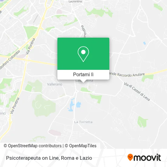 Mappa Psicoterapeuta on Line