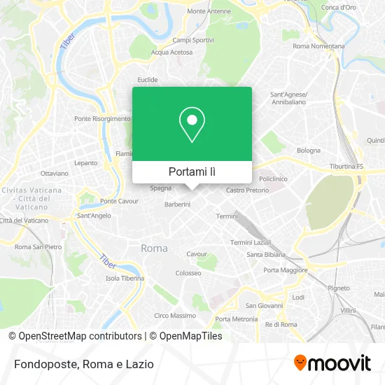 Mappa Fondoposte