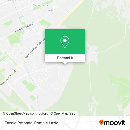 Mappa Tavola Rotonda