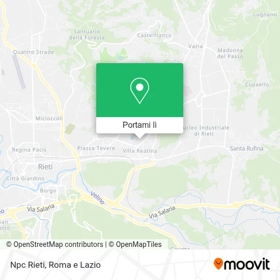 Mappa Npc Rieti