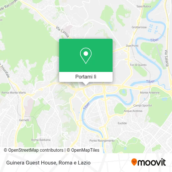 Mappa Guinera Guest House