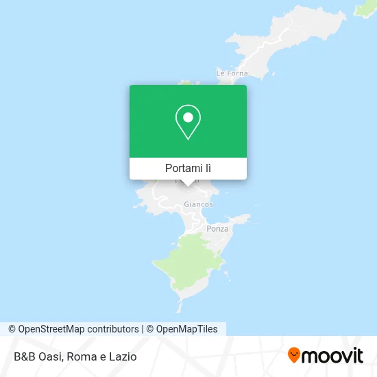Mappa B&B Oasi