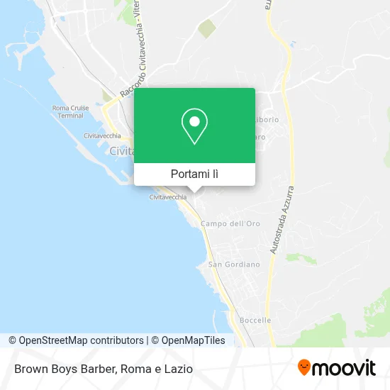 Mappa Brown Boys Barber
