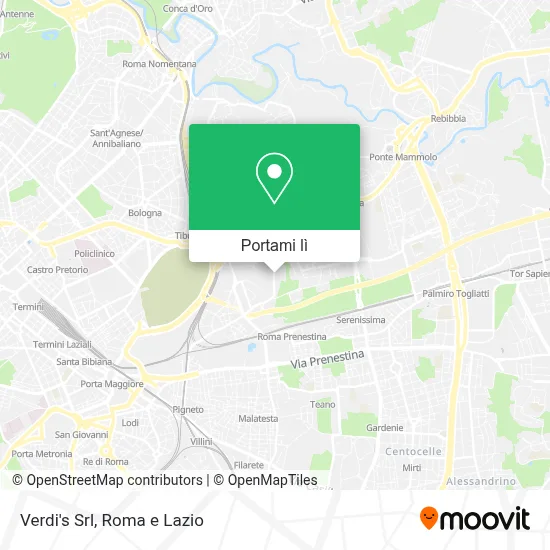 Mappa Verdi's Srl