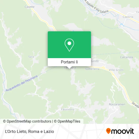 Mappa L'Orto Lieto