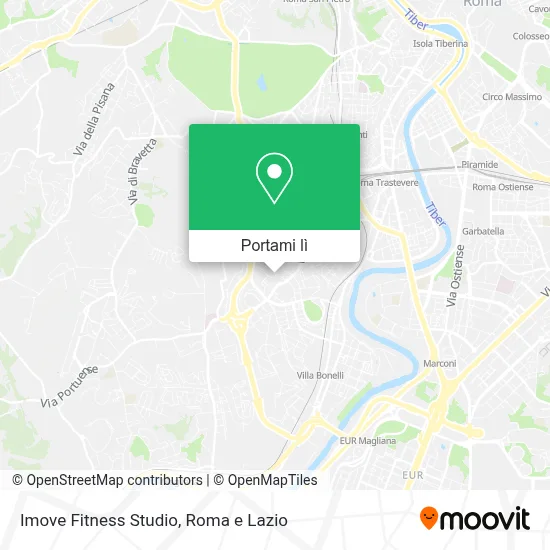 Mappa Imove Fitness Studio
