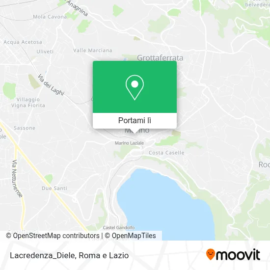 Mappa Lacredenza_Diele