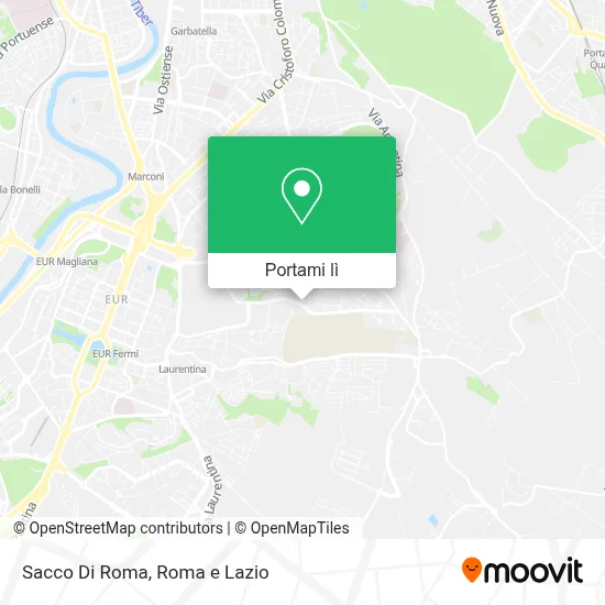 Mappa Sacco Di Roma