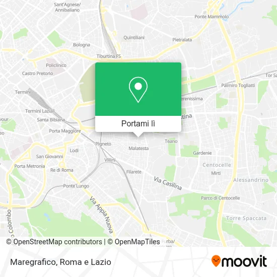 Mappa Maregrafico