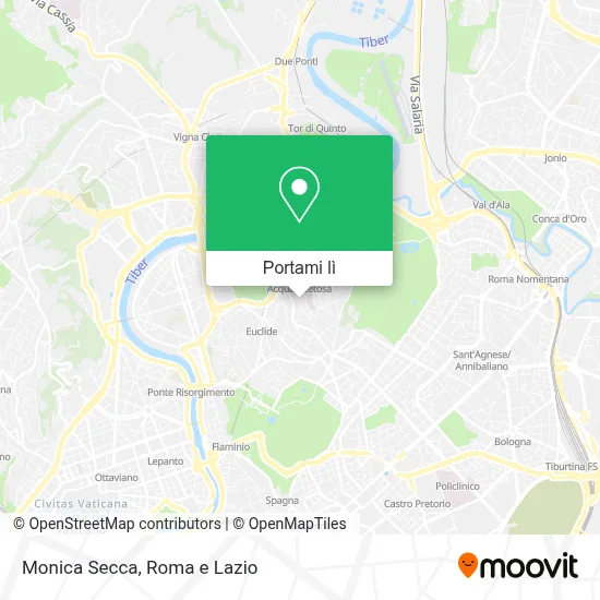 Mappa Monica Secca