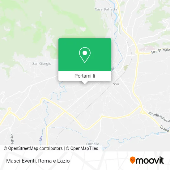 Mappa Masci Eventi