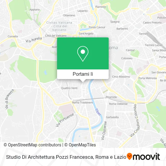 Mappa Studio Di Architettura Pozzi Francesca