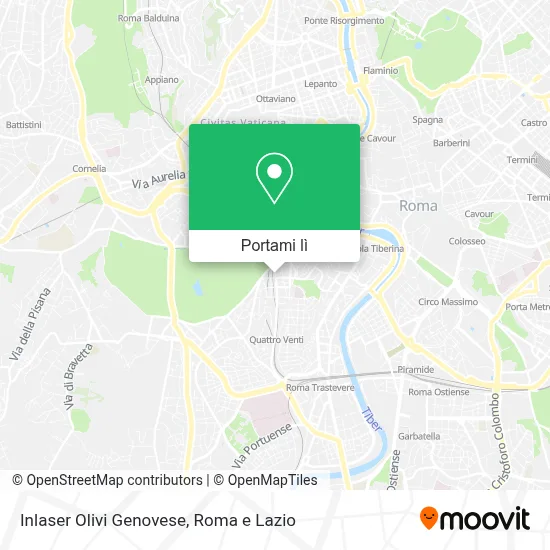 Mappa Inlaser Olivi Genovese