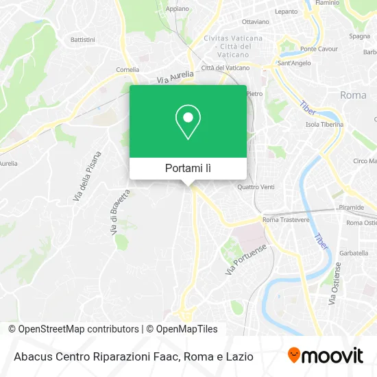 Mappa Abacus Centro Riparazioni Faac