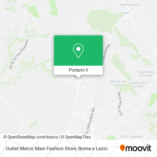 Mappa Outlet Marco Masi Fashion Store