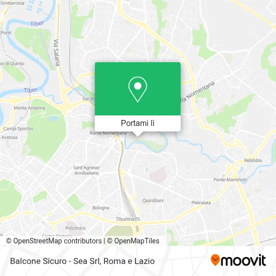 Mappa Balcone Sicuro - Sea Srl