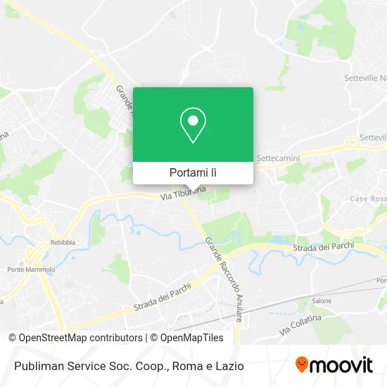 Mappa Publiman Service Soc. Coop.