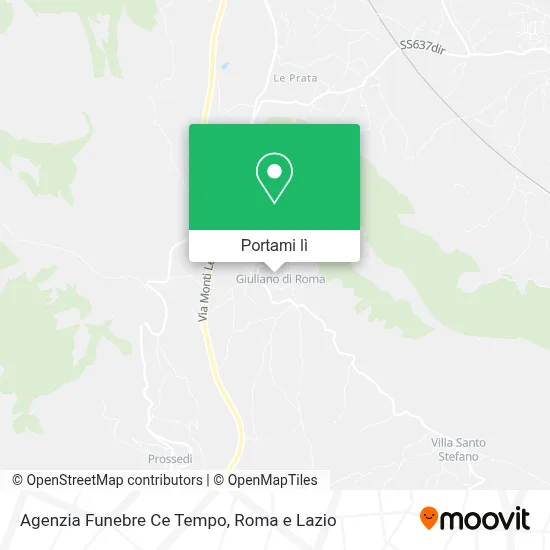 Mappa Agenzia Funebre Ce Tempo