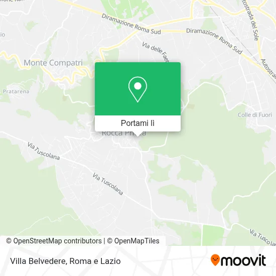 Mappa Villa Belvedere