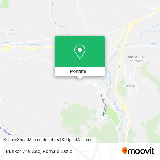 Mappa Bunker 748 Asd